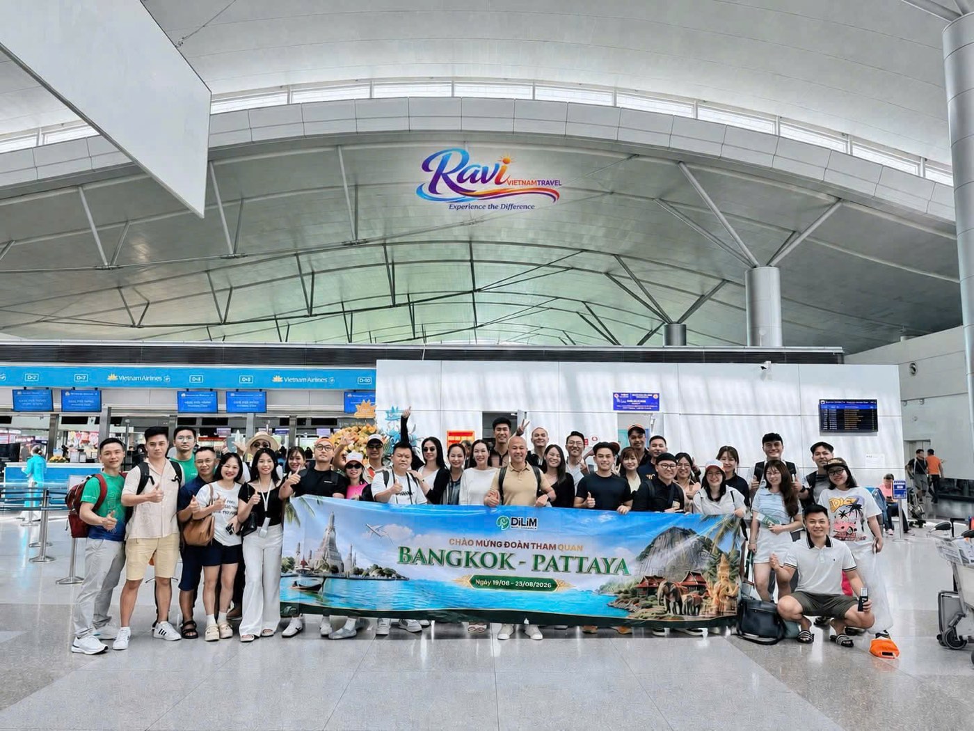 Đoàn DiLiM bay Bangkok – Pattaya